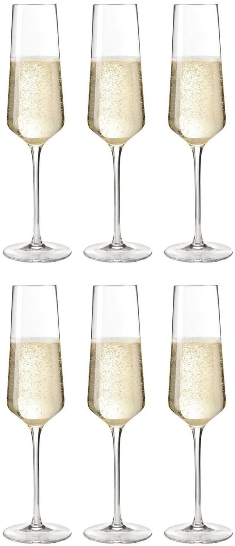 Copas de champán Leonardo - Flutes - Puccini - 280 ml - 6 piezas