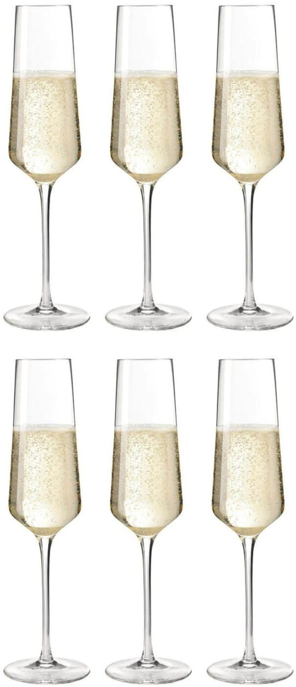 Copas de champán Leonardo - Flutes - Puccini - 280 ml - 6 piezas