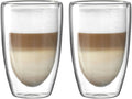 Leonardo Vasos de latte macchiato de doble pared Duo 400 ml - 2 piezas