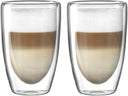 Leonardo Vasos de latte macchiato de doble pared Duo 400 ml - 2 piezas