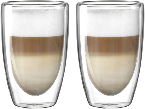 Leonardo Vasos de latte macchiato de doble pared Duo 400 ml - 2 piezas