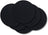 Posavasos Cookinglife - Cuero vegano - Negro - ø 10 cm - 6 unidades