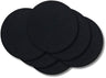 Posavasos Cookinglife - Cuero vegano - Negro - ø 10 cm - 6 unidades