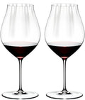 Copas de vino tinto Riedel Performance - Pinot Noir - 830 ml - 2 unidades