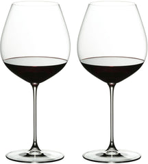 Copas de vino tinto Riedel Veritas - Old World Pinot Noir - 705 ml - 2 unidades