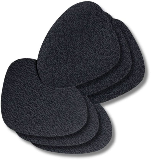 Posavasos Cookinglife - Cuero vegano - Negro - Orgánico - 13 x 11 cm - 6 unidades