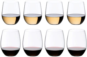 Set de copas de vino sin tallo Riedel O Wine - 620 ml - Paga 6 y lleva 8