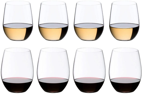 Set de copas de vino sin tallo Riedel O Wine - 620 ml - Paga 6 y lleva 8