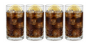 Vasos longdrink Cookinglife 360 ml - 4 piezas