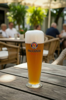 Vasos de cerveza Paulaner Weizen 300 ml - 4 piezas