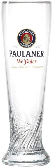 Vasos de cerveza Paulaner Weizen 300 ml - 4 piezas
