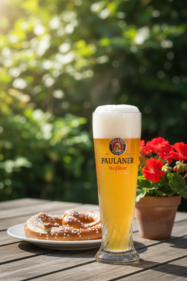 Vasos de cerveza Paulaner Weizen - 300 ml - 6 piezas