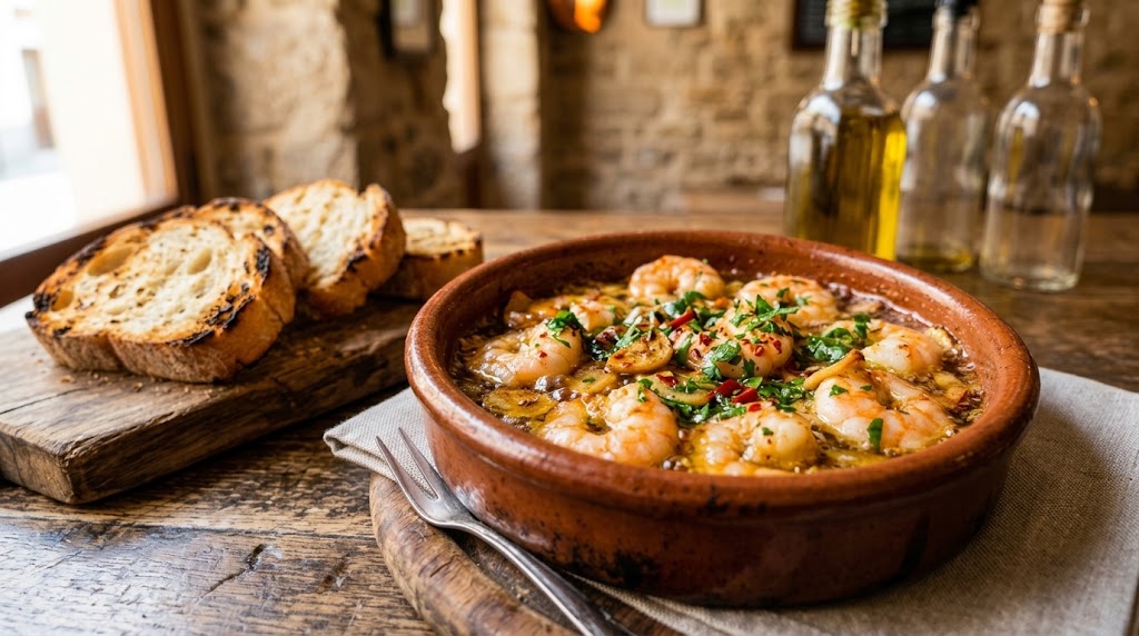 Knoflook, olie en garnalen: zo maak je de perfecte tapas avond