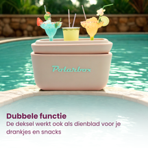 Nevera Polarbox con correa para el hombro - Morado Sorbete - 20 litros