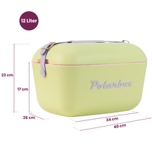 Nevera Polarbox con correa para el hombro - Lima Lila - 12 litros