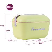 Nevera Polarbox con correa para el hombro - Lima Lila - 20 litros