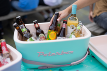 Nevera portátil Polarbox con correa para el hombro - Verde pastel - 12 litros