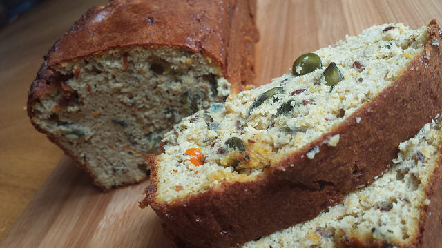 Pan sin gluten y nutritivo con calabaza y harina de almendras