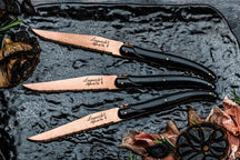 Cuchillos para steak Laguiole Style de Vie Prestige Line Cobre - 6 piezas