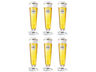 Vasos de cerveza Warsteiner con pie - 300 ml - 6 piezas
