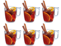 Tazas de té Luminarc Central 250 ml - resistentes al calor - 6 unidades