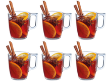 Tazas de té Luminarc Central 250 ml - resistentes al calor - 6 unidades