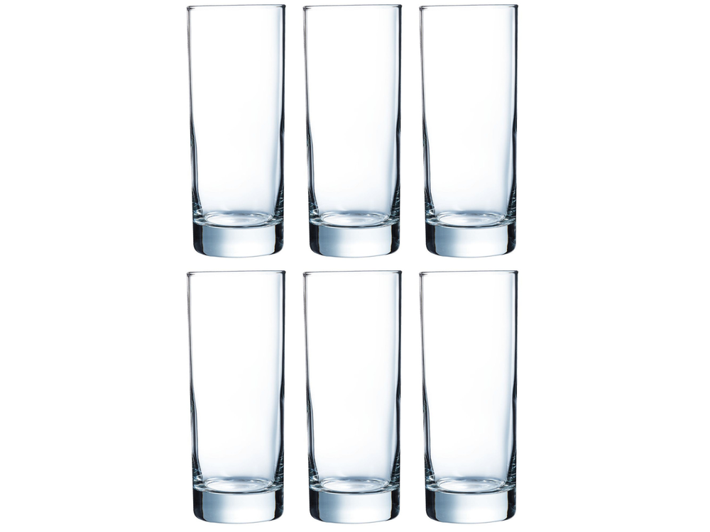 Arcoroc Vasos longdrink Islande - 290 ml - 6 piezas