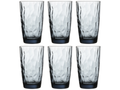 Vasos longdrink Bormioli Rocco Diamond - Azul - 470 ml - 6 piezas