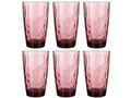 Vasos longdrink Bormioli Rocco Diamond - Púrpura - 470 ml - 6 unidades