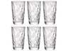 Vasos longdrink Bormioli Rocco Diamond - Transparente - 470 ml - 6 piezas