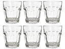 Vasos de agua Bormioli Rocco Rock Bar - 270 ml - 6 piezas