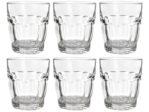 Vasos de agua Bormioli Rocco Rock Bar - 270 ml - 6 piezas