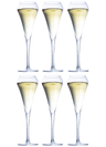 Copas para champán Chef & Sommelier - Flutes - Open Up - 200 ml - 6 unidades