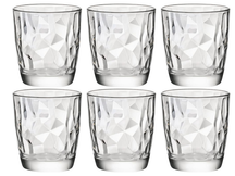 Vasos de agua Bormioli Rocco Diamond - 390 ml - 6 piezas