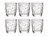 Vasos de agua Bormioli Rocco Diamond - 300 ml - 6 piezas