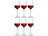 Copas de Vino Tinto Chef & Sommelier Sublym - 350 ml - 6 piezas