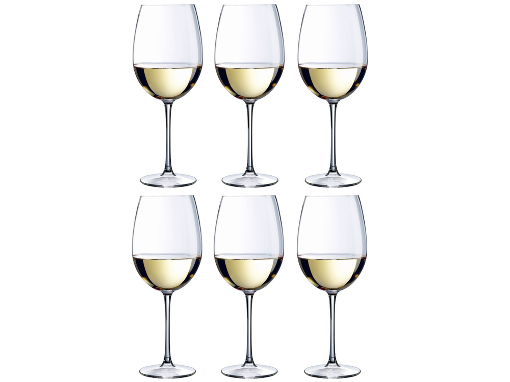 Chef & Sommelier Copas de Vino Blanco Cabernet Tulipán - 350 ml - 6 piezas