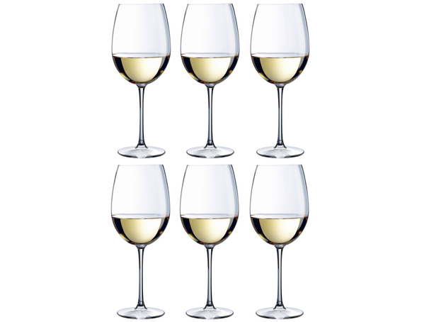 Chef & Sommelier Copas de Vino Blanco Cabernet Tulipán - 350 ml - 6 piezas