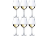 Chef & Sommelier Copas de Vino Blanco Cabernet Tulipán - 350 ml - 6 piezas