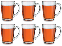 Vasos para té Luminarc New Morning - 320 ml - resistentes al calor - 6 piezas