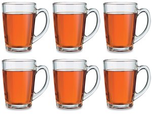 Vasos para té Luminarc New Morning - 320 ml - resistentes al calor - 6 piezas