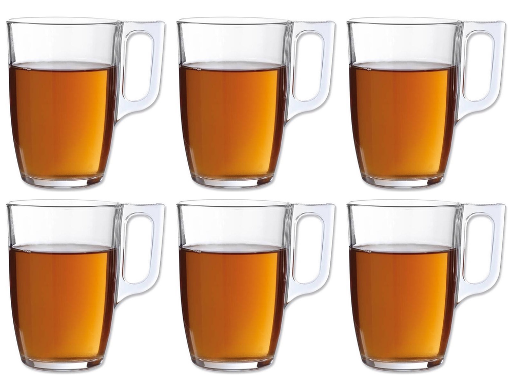 Vasos para té Luminarc Nuevo 320 ml - resistentes al calor - 6 piezas