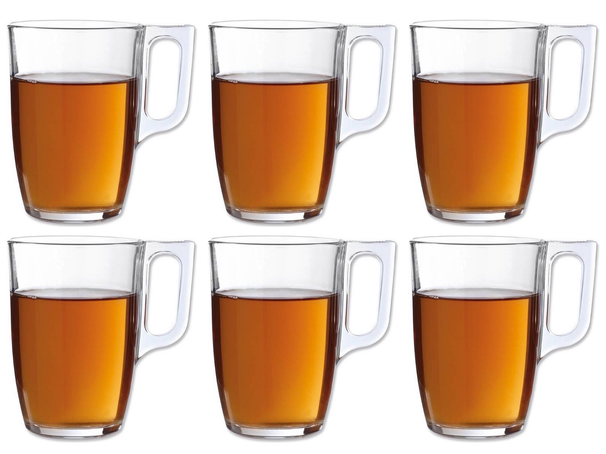 Vasos para té Luminarc Nuevo 320 ml - resistentes al calor - 6 piezas