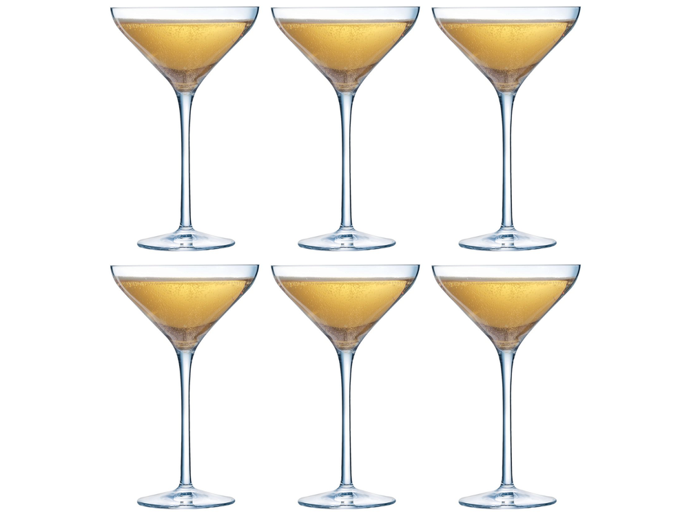 Copas de Cóctel Chef & Sommelier New Martini - 210 ml - 6 piezas