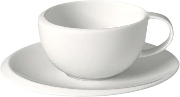 Taza y platillo de café Villeroy & Boch NewMoon - 190 ml