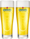 Vasos de cerveza Heineken Ellipse - 250 ml - 2 piezas