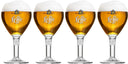 Vasos de cerveza Leffe - 330 ml - 4 piezas
