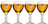 Vasos de cerveza Leffe - 330 ml - 4 piezas