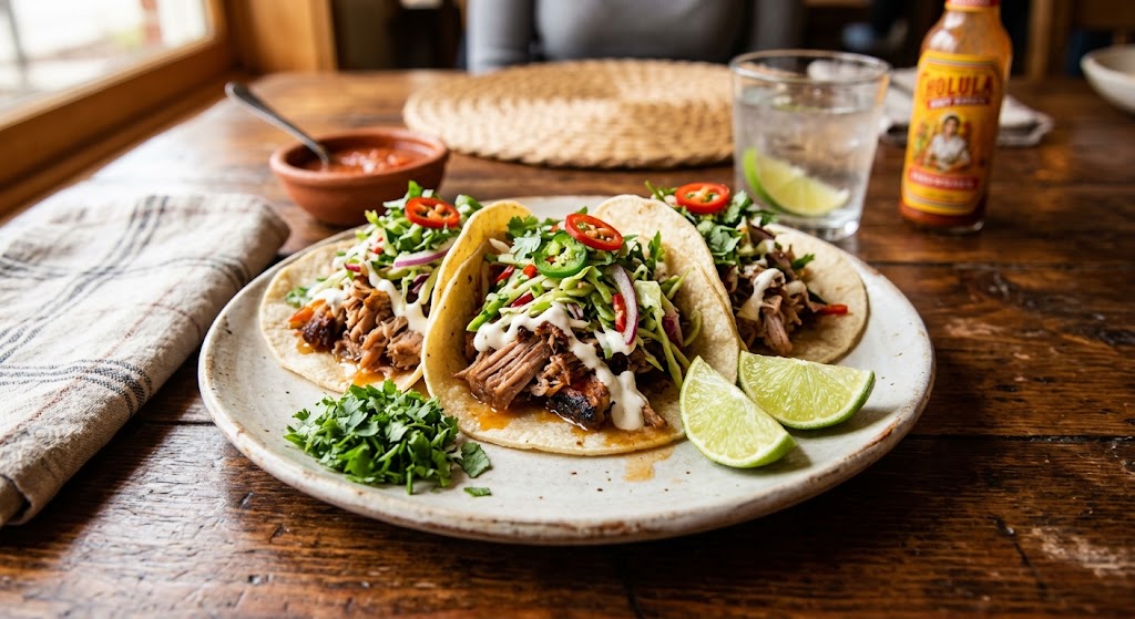 Jugoso, picante y lleno de sabor mexicano