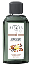 Recarga Maison Berger - para varitas aromáticas - Polvo de Ámbar - 200 ml
